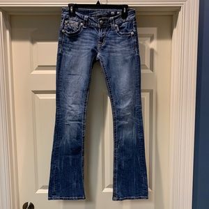 Miss Me Jeans Boot Cut ~ Waist Size 27, Inseam 33